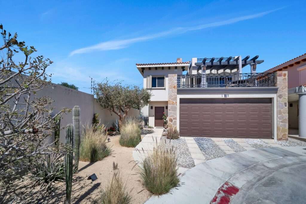 Cabo del Sol Club La Costa Unpack your bags and slip straight into coastal living in this furnished 1/bed, 1/bath second floor condo complete with its own garage. The space comes move in ready with appliances, a water filtration system, and thoughtful touches throughout. With strong rental potential and a location that's hard to beat, this condo sits just steps from Plaza Pescadero, where cafés, shops, and local flavor meet the rhythm of daily life. And when you're craving the ocean? The beach is literally right across the street, calling you out for sunrise walks, sunset cocktails, and everything in between. – 115 Las Estrellas, Cabo Corridor, BS