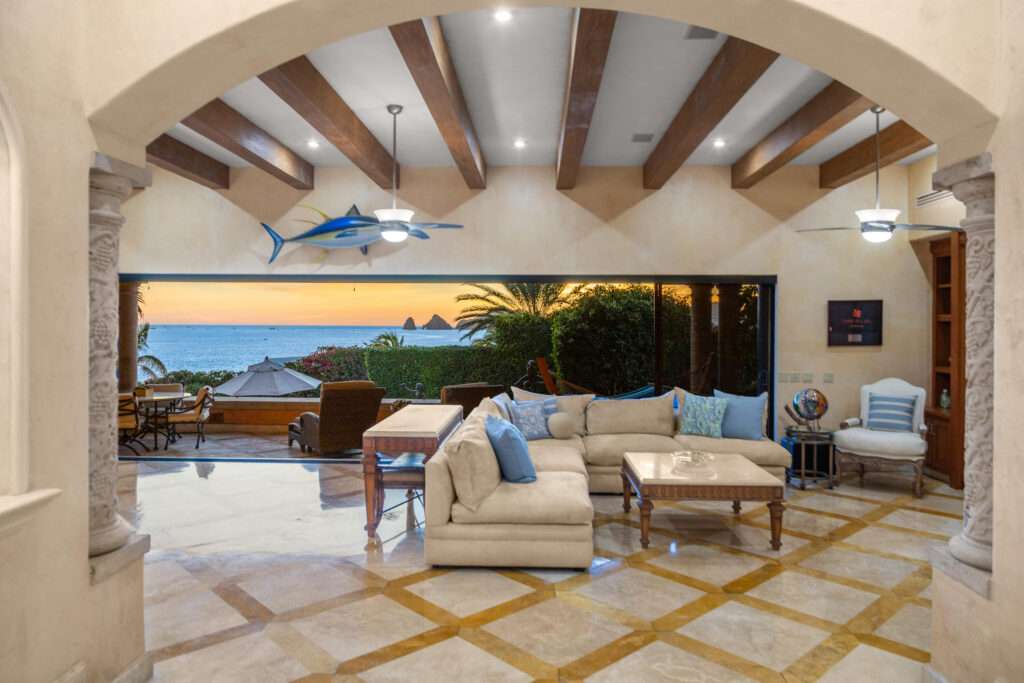 Cabo del Sol Club La Costa Unpack your bags and slip straight into coastal living in this furnished 1/bed, 1/bath second floor condo complete with its own garage. The space comes move in ready with appliances, a water filtration system, and thoughtful touches throughout. With strong rental potential and a location that's hard to beat, this condo sits just steps from Plaza Pescadero, where cafés, shops, and local flavor meet the rhythm of daily life. And when you're craving the ocean? The beach is literally right across the street, calling you out for sunrise walks, sunset cocktails, and everything in between. – 2 Misiones del Cabo, Cabo Corridor, BS