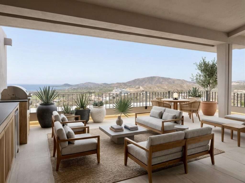 Cabo del Sol Section 29- La Cresta Designed for those seeking the ideal blend of luxury and nature, La Cresta is the newest neighborhood within the private, masterplanned community of Querencia--and the first real estate offering on our second Tom Fazio golf course, Campo Alto. Set atop a striking ridgeline, La Cresta features 54 homesites with sweeping – Avenida Vista Hermosa, San Jose del Cabo, BS