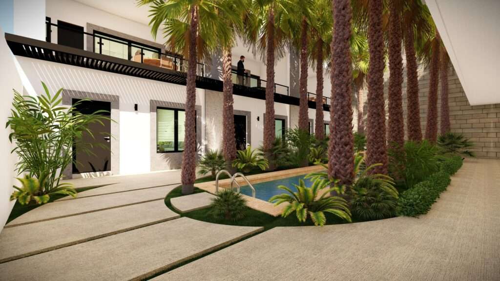Cabo del Sol Marea Los Cabos Modern 3-bedroom penthouse located on the 6th floor of Marea Los Cabos, offering a prime central location in Cabo San Lucas just minutes from beaches, shopping centers, and top dining options. This bright and contemporary residence features an open-concept living and dining area with abundant natural light, a fully equipped kitchen, and a private terrace with panoramic city – Heroico Colegio Militar, Pacific, BS