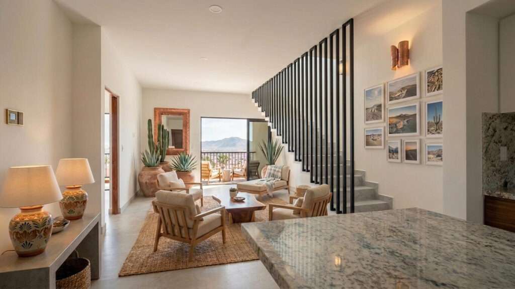 Cabo del Sol Jacarandas 🏡 ¡Casa en venta en Jacarandas! 🌿✨Descubre tu nuevo hogar, esta propiedad está lista para habitarse y cuenta con excelentes detalles que marcan la diferencia.🔹 Características principales:• 3 recámaras • 2 baños completos• Cocina integral 💎 Recámara principal:• Clóset con excelente capacidad• Peinador integrado con lámpara• Iluminación interior en clóset y área de peinador• Baño privado con cancel🌳 Exterior y extras:• 4 minisplits inverter • Patio frontal con césped sintético• Pérgola delantera y trasera, ideal para reuniones o descanso• Cisterna de 5,000 litros• Tinaco de 1,100 litros💰 Precio: – Ocean View Penthouse, Cabo Corridor, BS