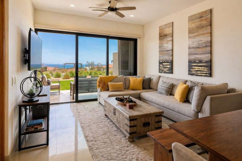 Cabo del Sol Tramonti Fully furnished 2-bedroom residence in Tramonti Move-in ready with garden access and ocean – Tari Tramonti, Cabo Corridor, BS