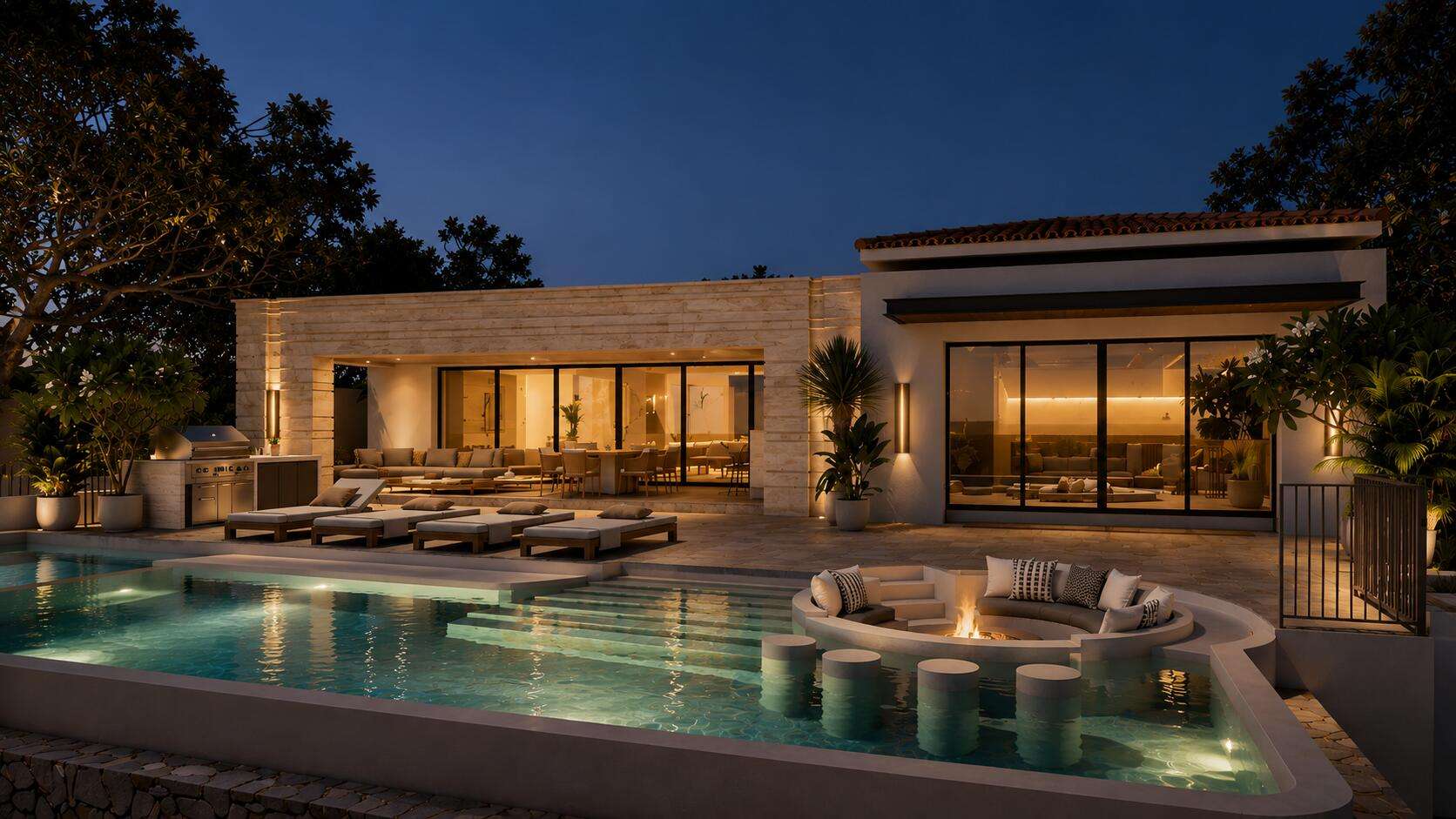 Cabo del Sol Las Colinas Nearly complete and ready for occupancy, this brand-new contemporary single level residence is tucked within the exclusive and fully private Las Colinas enclave of Cabo del Sol. Designed to capture sweeping ocean – Las Colinas, Cabo Corridor, BS